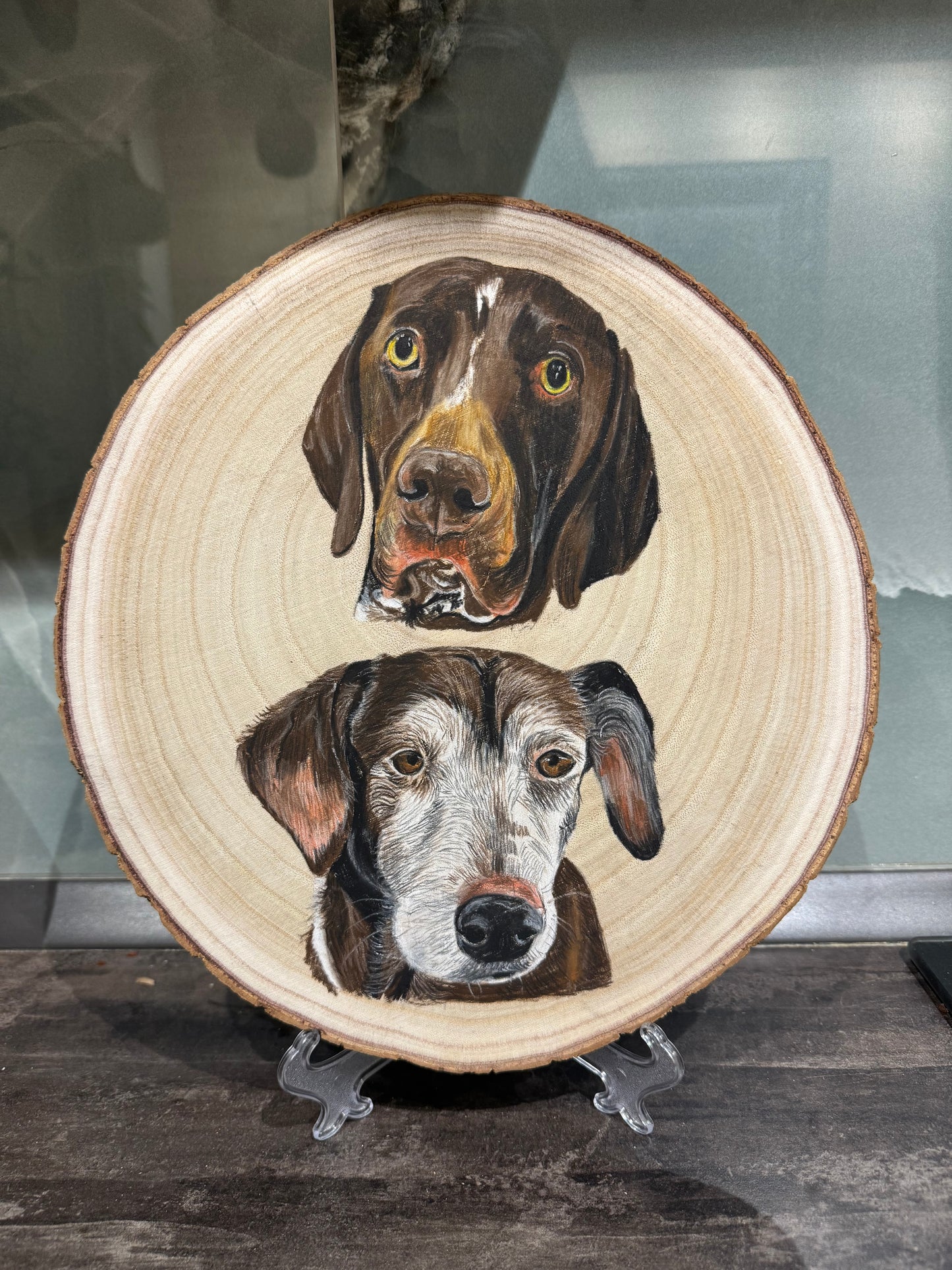 Pet Portraits on Wood
