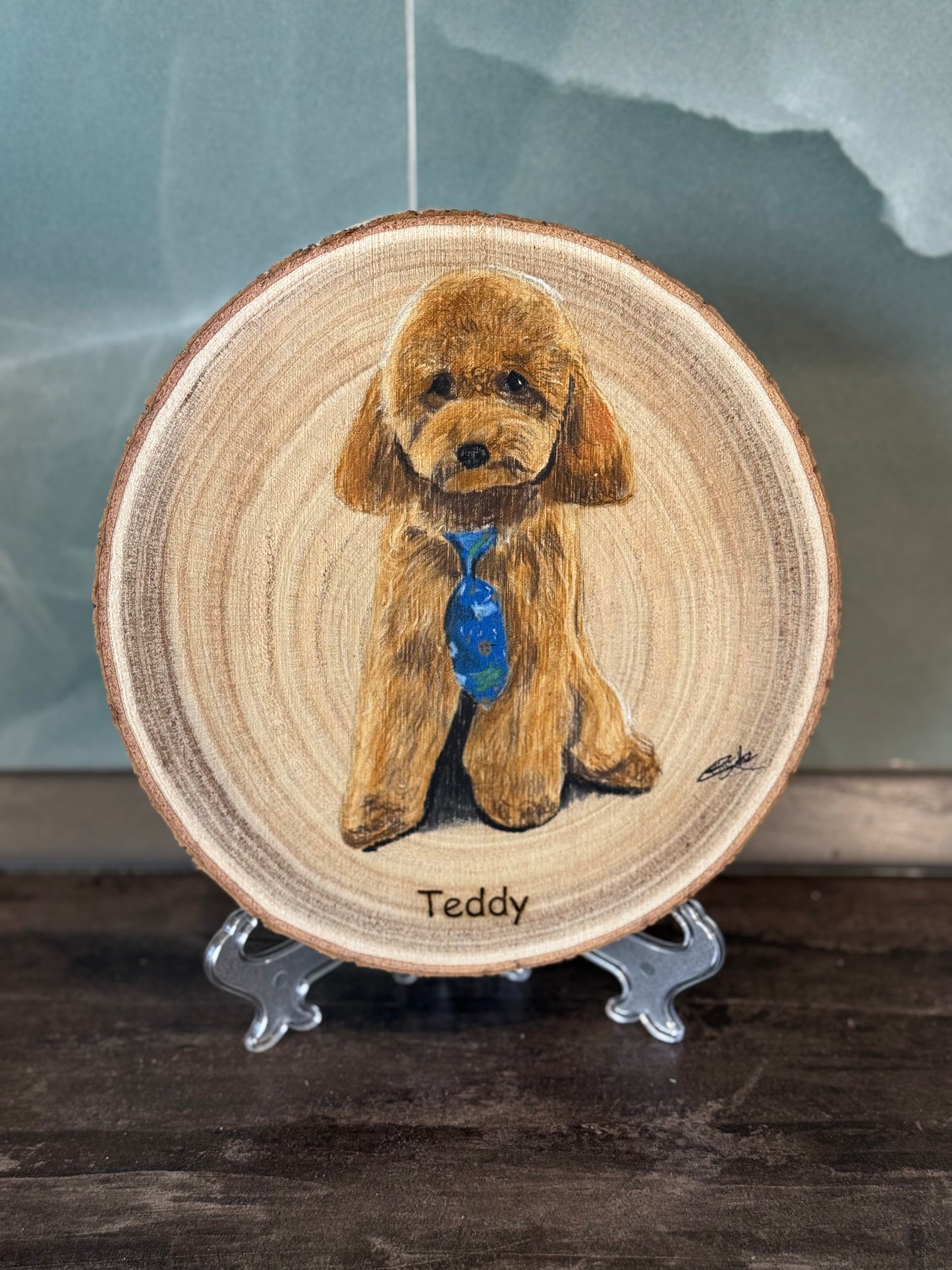 Pet Portraits on Wood
