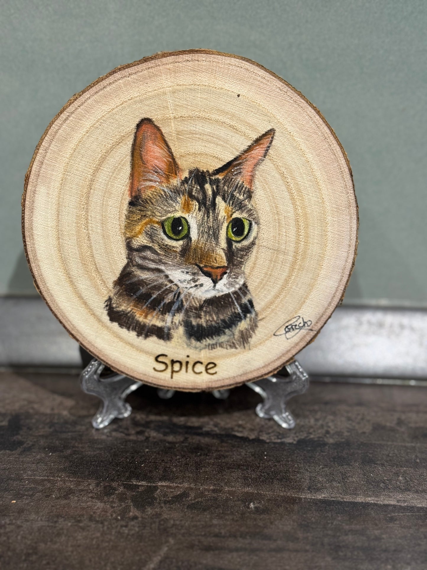 Pet Portraits on Wood