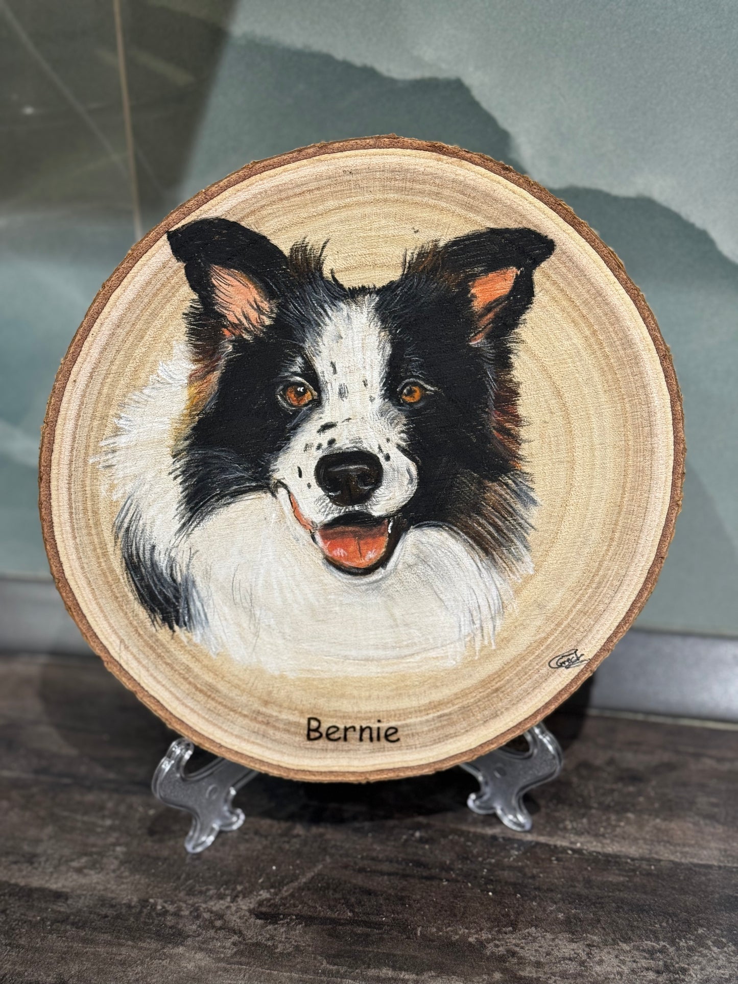 Pet Portraits on Wood