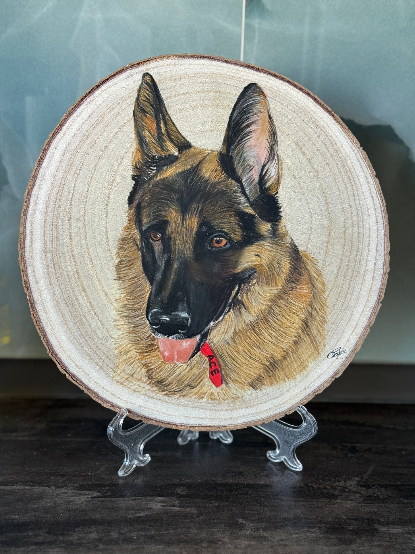 Pet Portraits on Wood