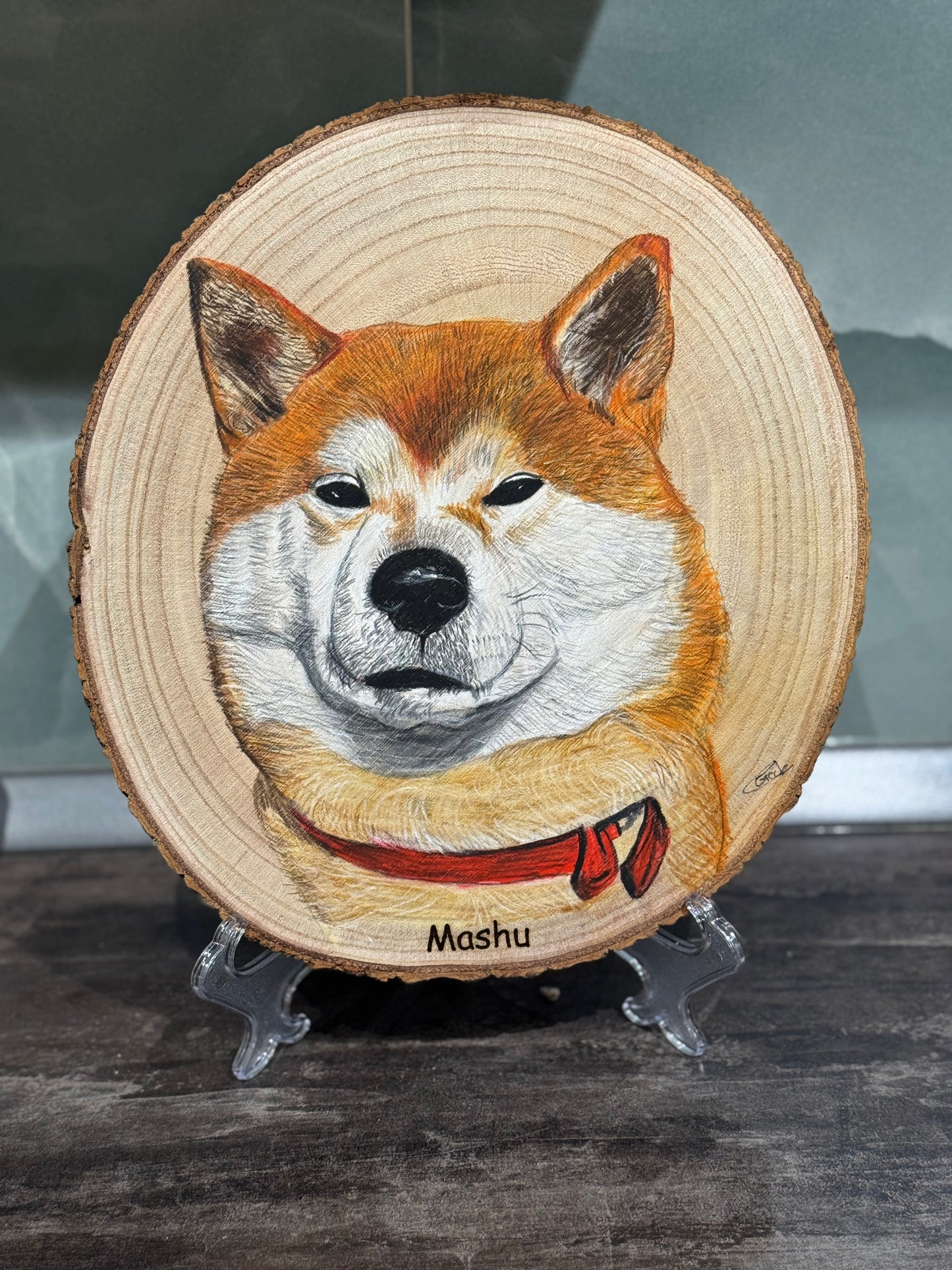 Pet Portraits on Wood