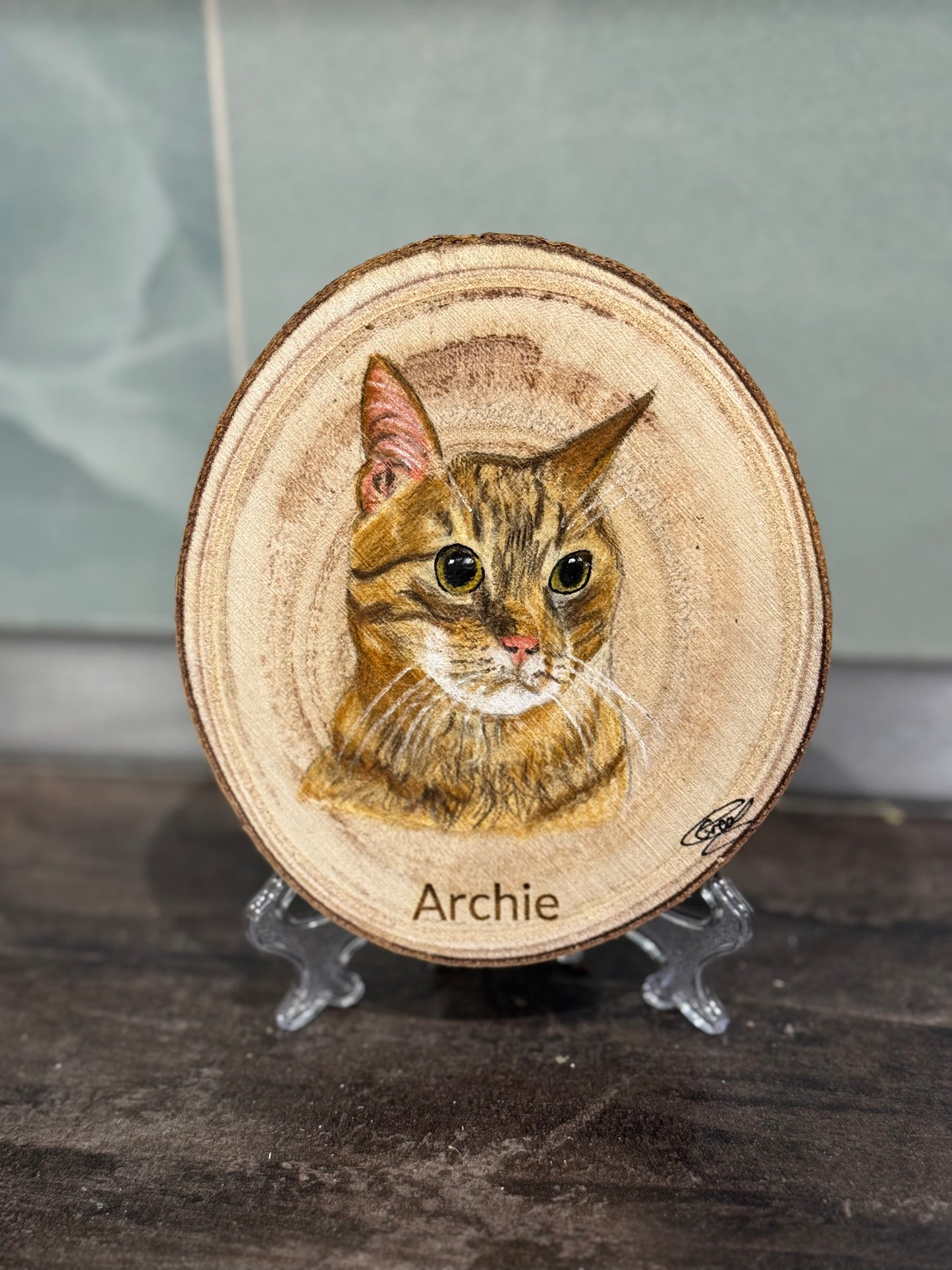 Pet Portraits on Wood