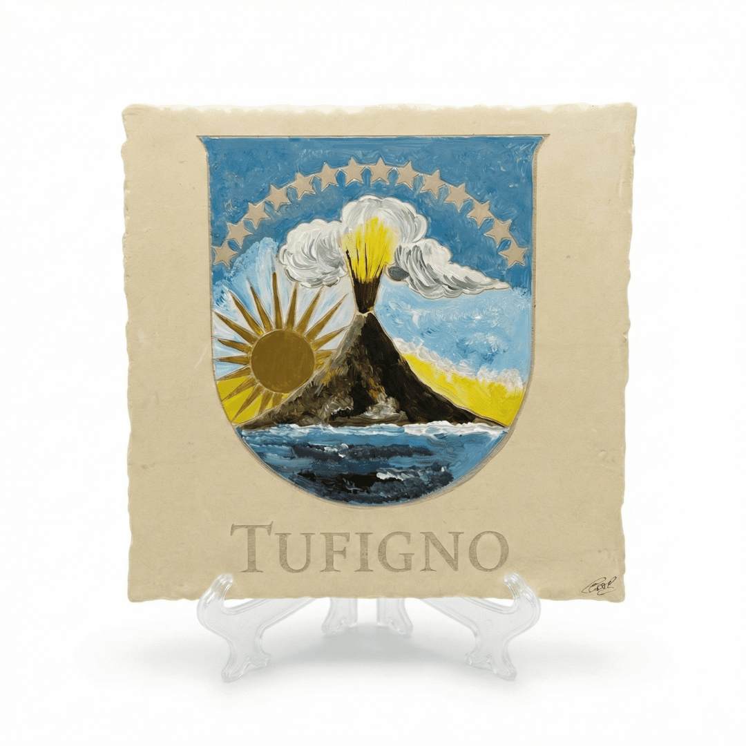 Coat of Arms on Limestone - Art by Caitlin