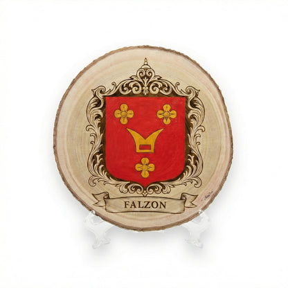 Coat of Arms on Wood - Art by Caitlin