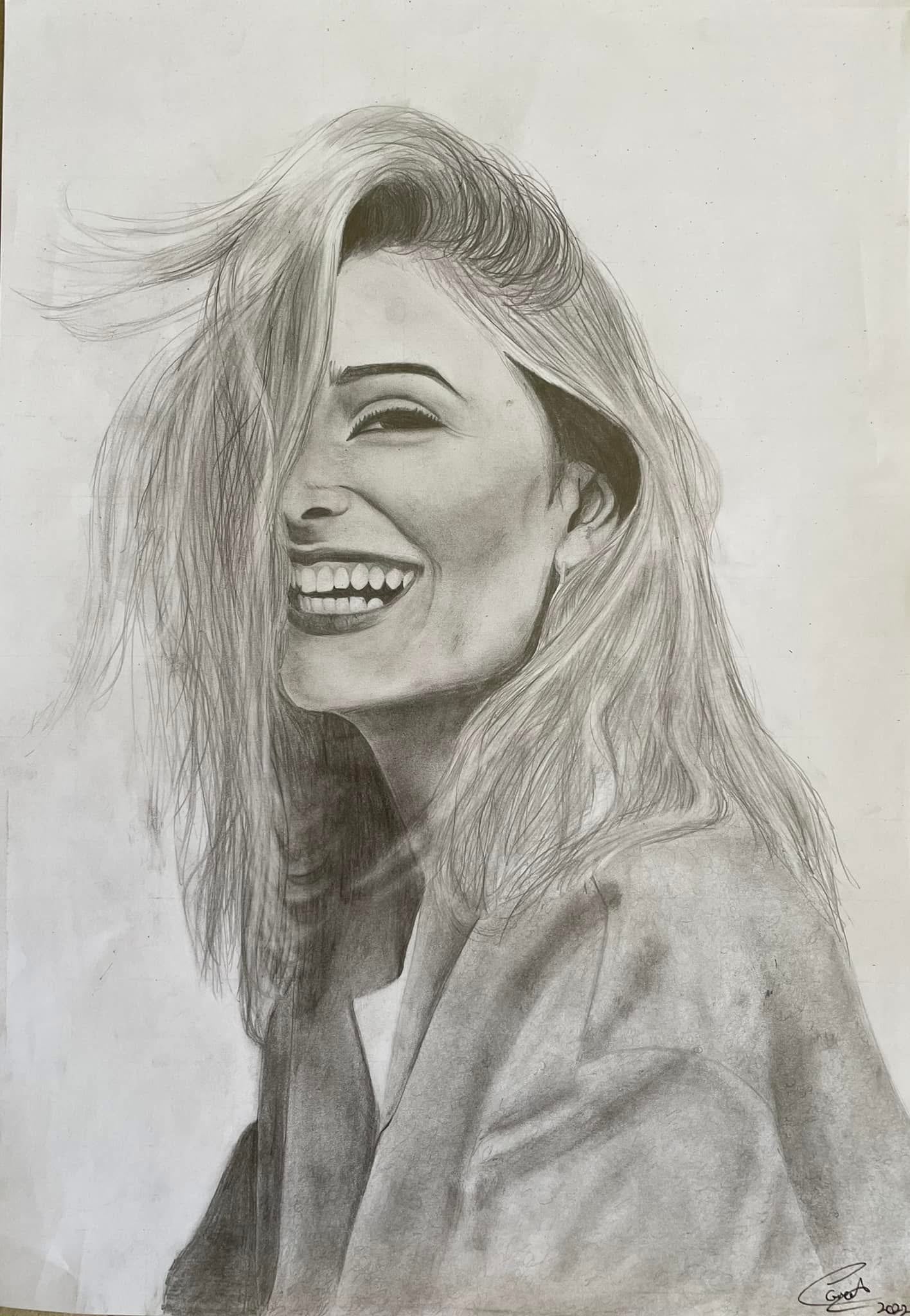 Human Portraits on Art Paper - Art by Caitlin