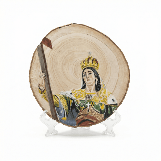 Maltese Saints on Wood - Art by Caitlin