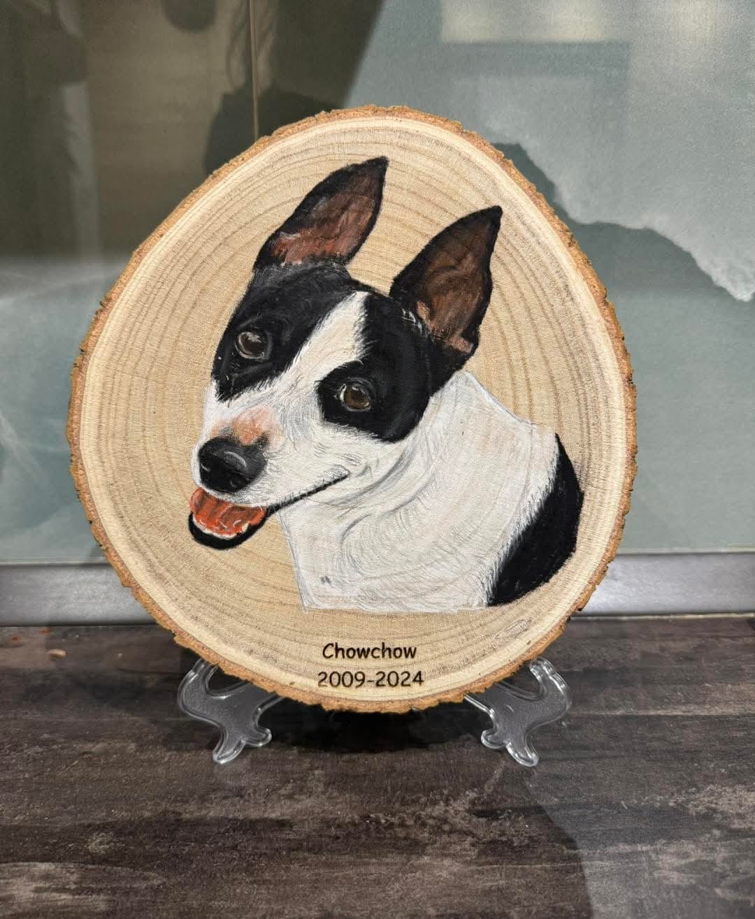 Pet Portraits on Wood - Art by Caitlin